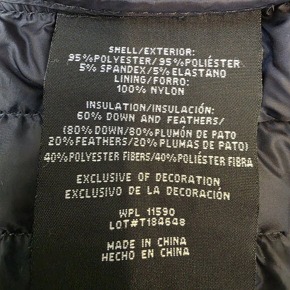 HeatKeep Jacket Womens HeatherGrey Down Puffer Packable Lightweight Jkt Size L/G - Picture 14 of 15